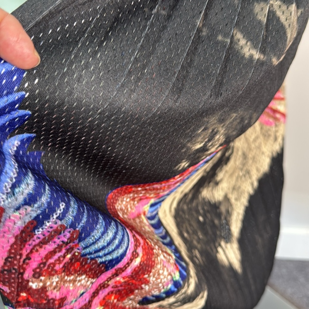 A D’ETACHER To Be Detached Athletic Mesh Serifina Skirt Bird Print size US 10 - Picture 7 of 11